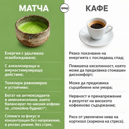 Матча vs кафе