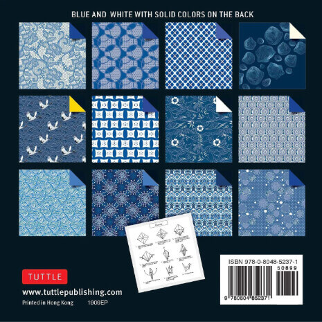 Книга за оригами BLUE AND WHITE